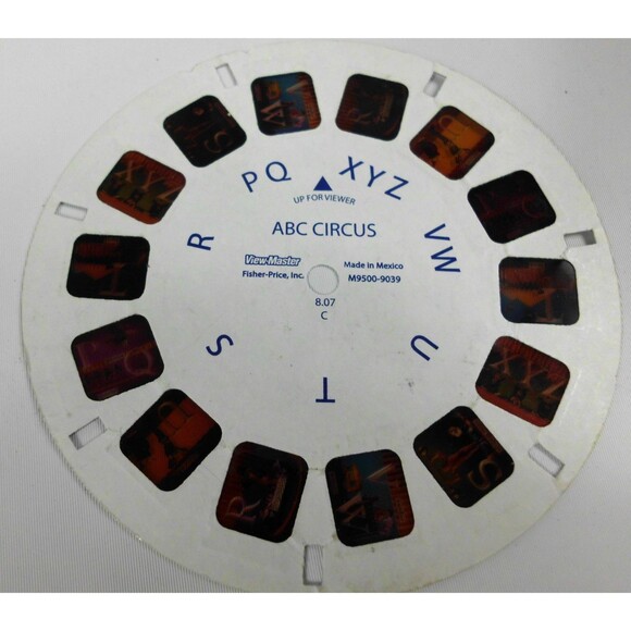 Vintage View Master Reel Reels ABC Circus Set of 3 Complete - Picture 4 of 4